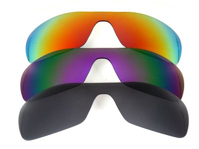 Galaxylense replacement for Oakley Antix Black&Purple&Red Polarized 3 Pairs